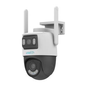 5MP + 5MP Outdoor Dual-Lens Pan & Tilt Wi-Fi Camera (Uho-P2S-M55F34)